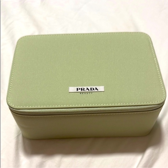Prada Handbags - Prada Beauty Light Green Vanity Case